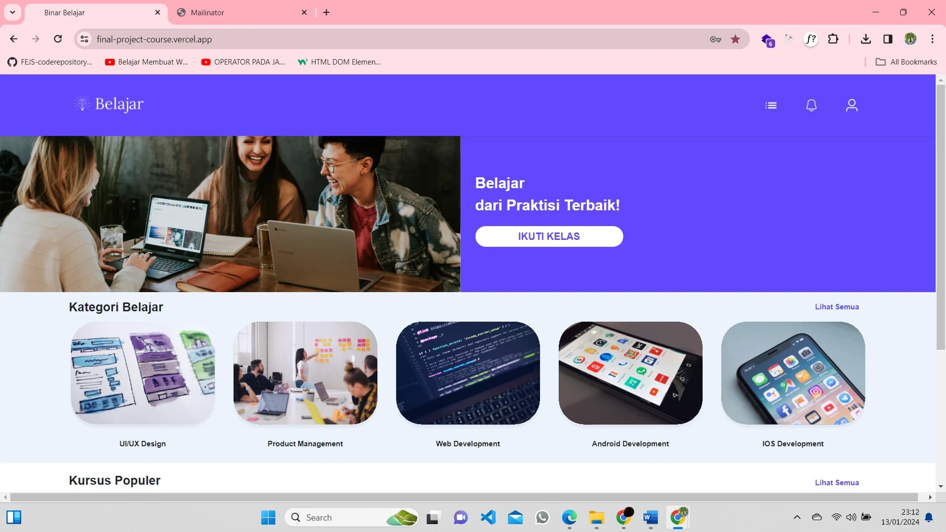MOOC - Binar Belajar